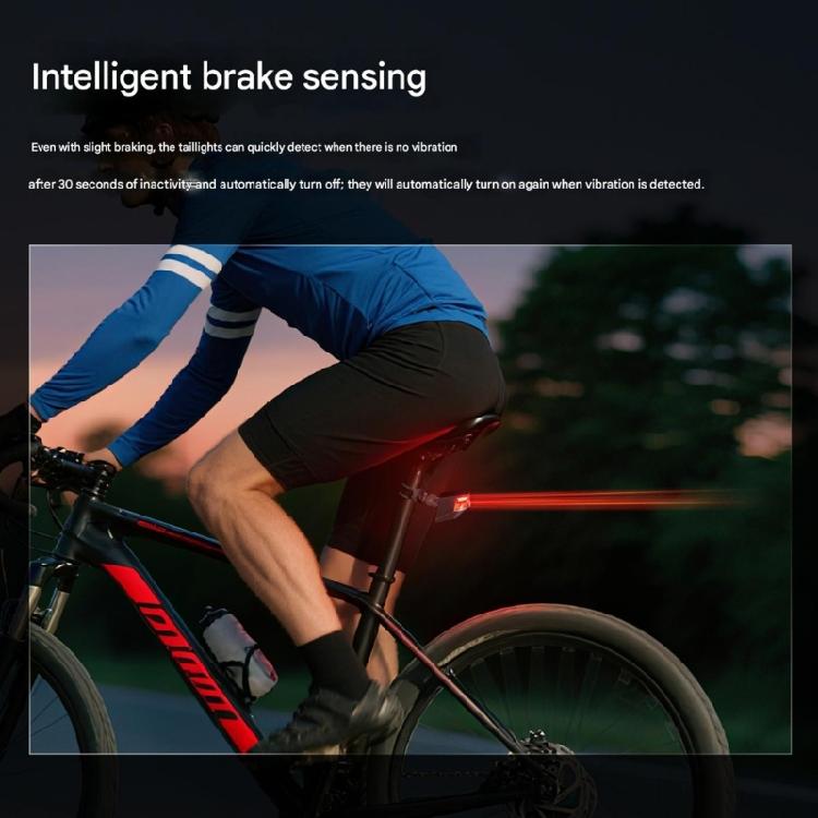 Universal Bicycles Tail Light Rechargeable Rear Bike Light Night Cycling Safety Warning Lamp Bike Accessories