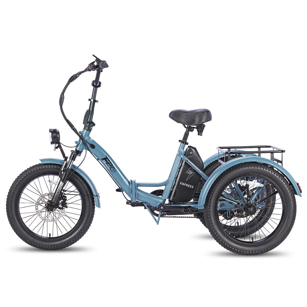 Electric Cargo Bicycle Fafrees 20" F20 Mate 250W Motor Foldable E-Bike Top Speed 25km/h LCD Display 48V 20Ah Dual Hydraulic Brake Max Load 180Kg