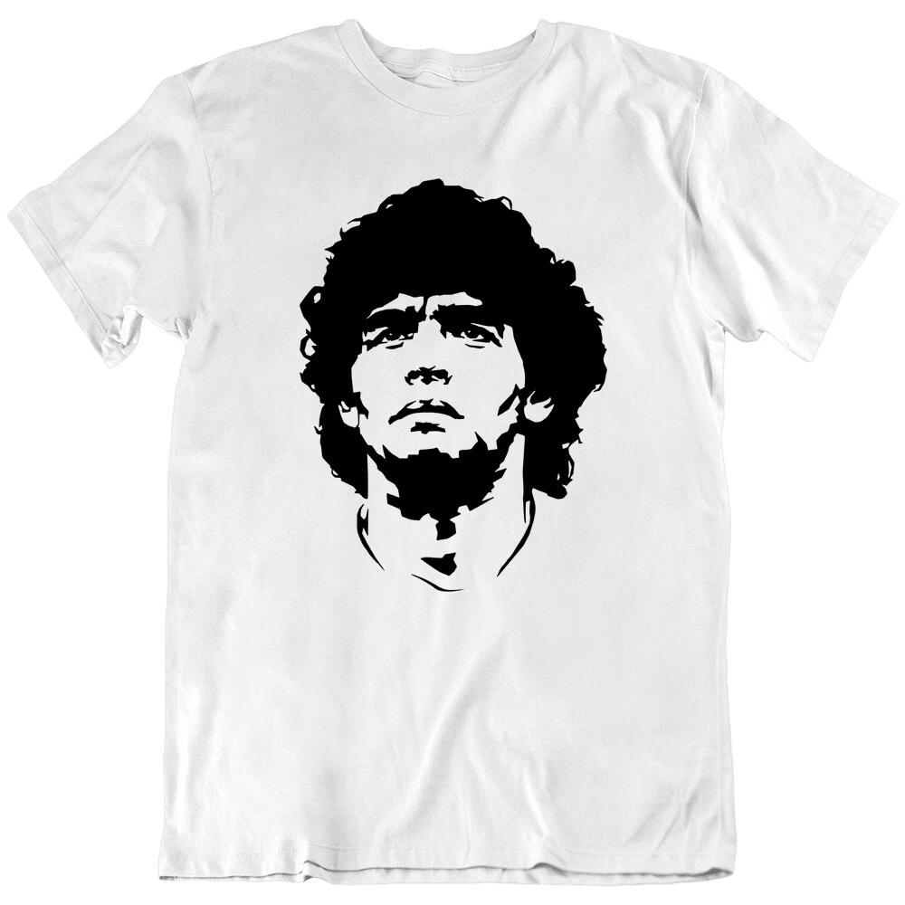 Diego Maradona Football Legend Argentina Professional Sport T Shirt Tee Gift New XL