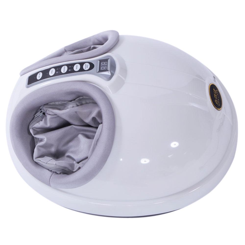 Heat Rolling Kneading LED Display Air Pressure Relaxing Shiatsu Leg Foot Massager 110V US Plug