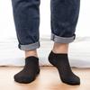 6 Pairs Men's Short Socks Mesh Breathable Low Cut Invisible Boat Slippers Ankle Business Sox Solid Color Casual Socks EU 38-46