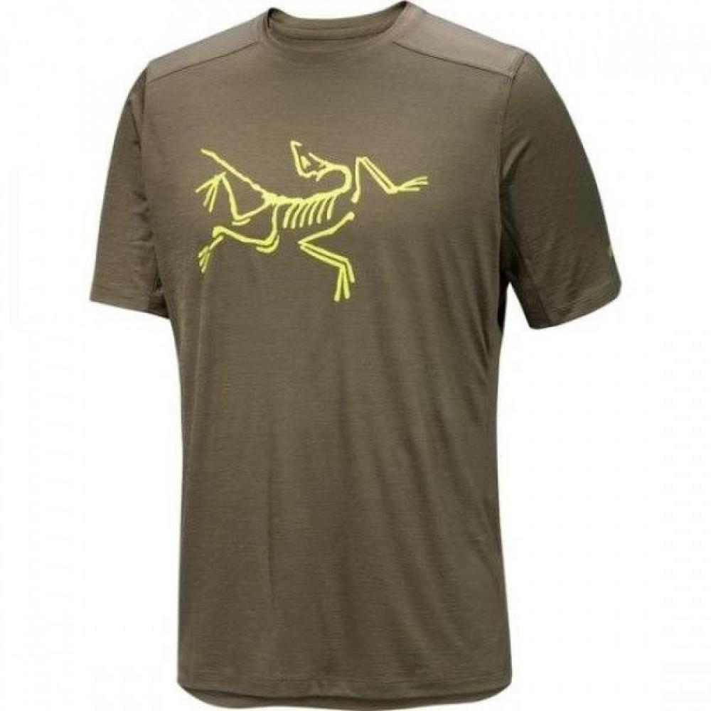 Arcteryx Men Merino Wool Logo Shirt Ss M atpsM06796taf XL