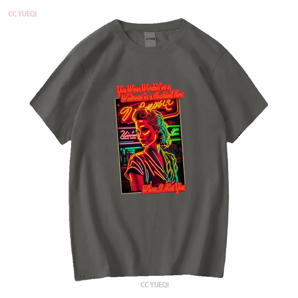 The Huunisex League Dont You Want Me Lyric T Shirt Cb1377 Long Or Short Sleeves Vintage Washed Versatile Streetwear