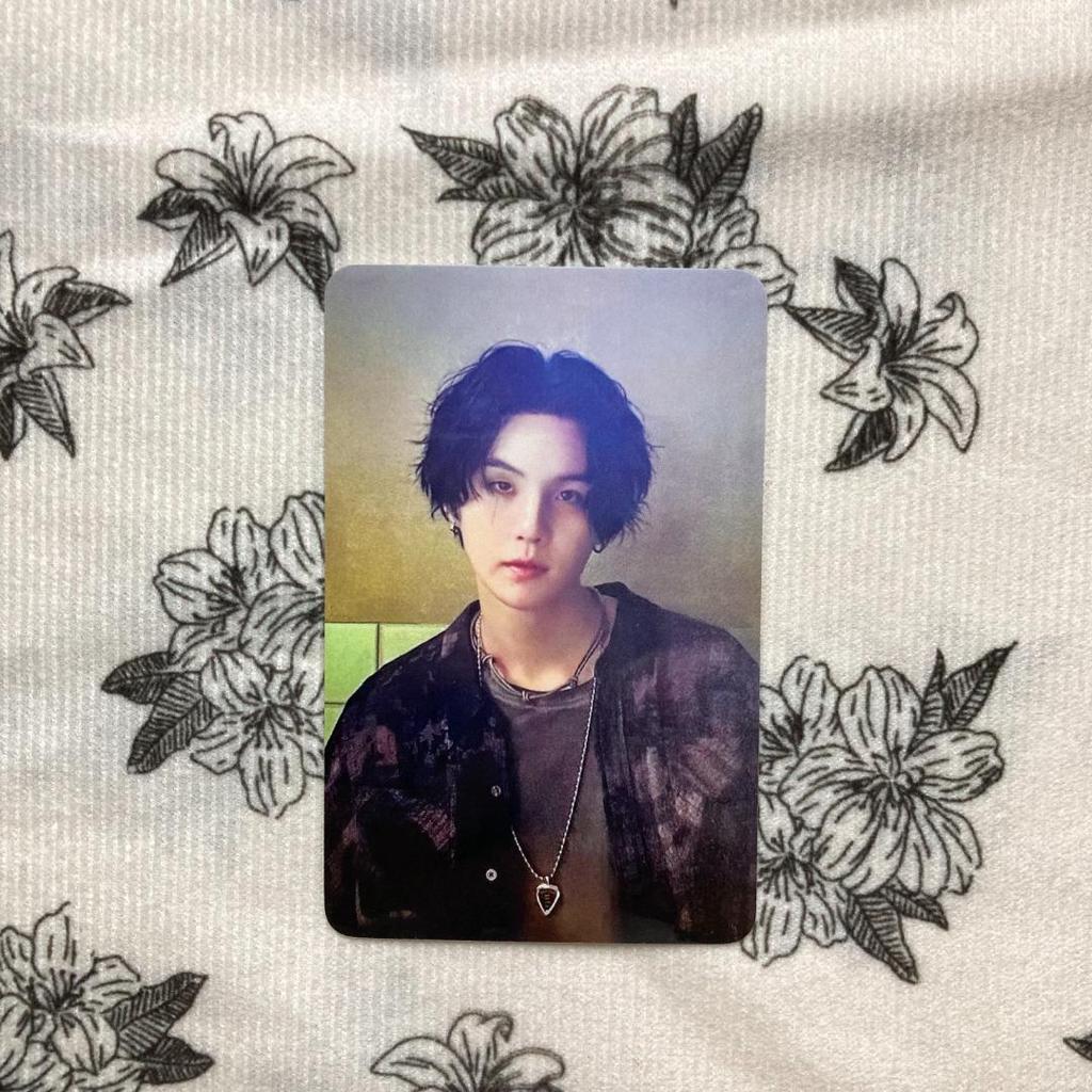 [USED] BTS AgustD FINAL D-DAY Bonus Yoongi & Suga Trading Cards