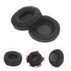 2Pcs Headphone Ear Pads Replacement Soft PU Sponge Mesh Ear Cushions Compatible for 50Mm Headphones Protective Covers