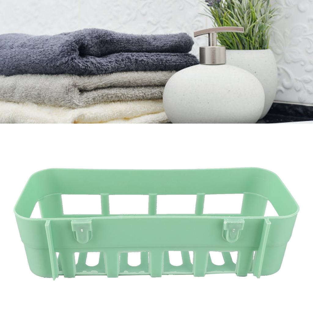 Bathroom Floating Shelves Rectangular Strong Adhesive Multifunctional Wall Mounted Bathroom Shelves