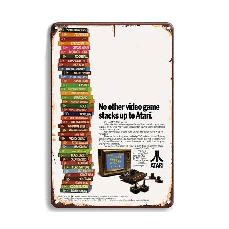 Metalen Blikbord Vintage Wandborden Decor Shabby Roest Videogame Poster Anime Film Metalen Borden Decor Man Cave Garage Blikken Plaat