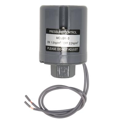 Water Pressure Controller Zinc Alloy Water Pressure Booster Pump Switch for Threaded Elbow Tube Booster Pump