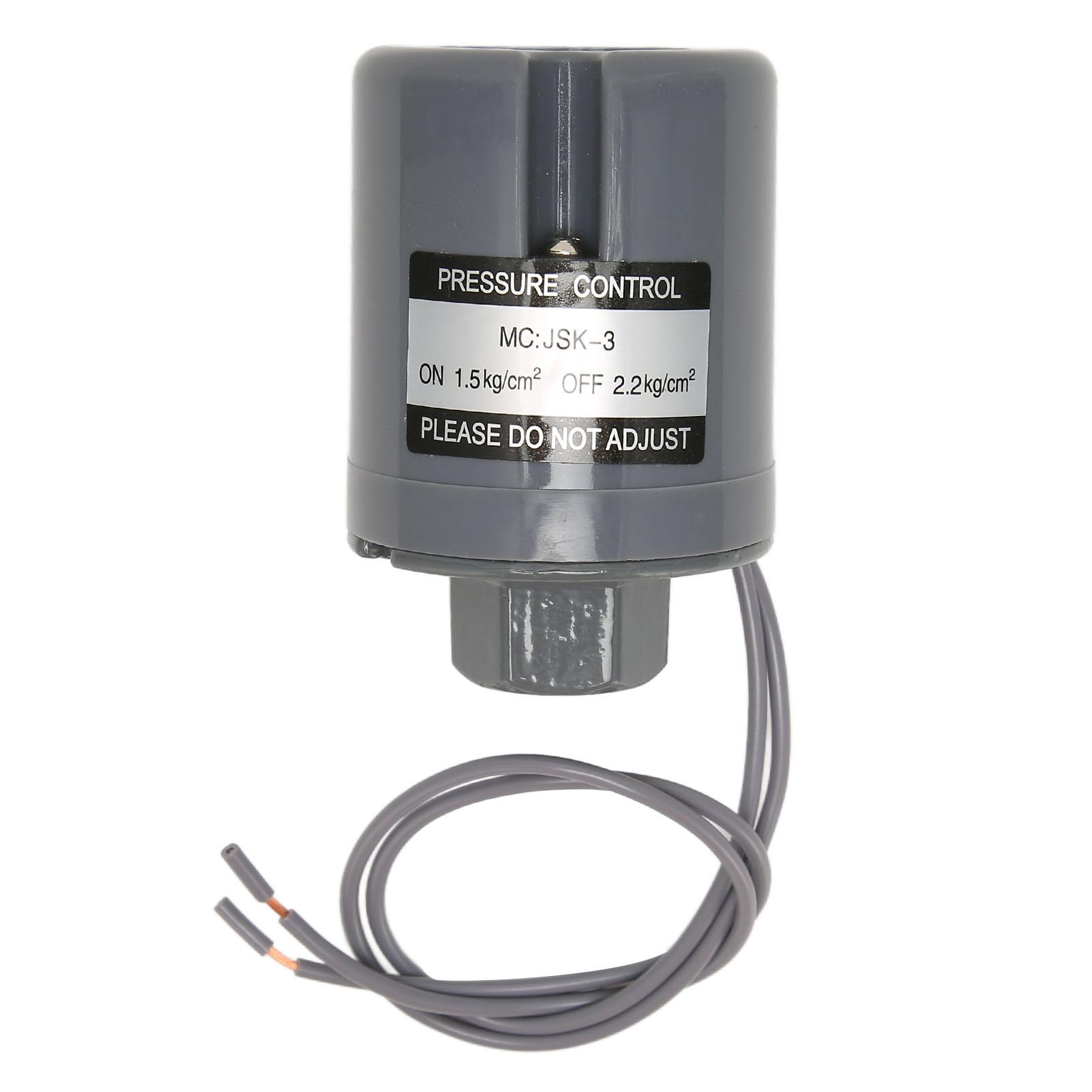 

Water Pressure Controller Zinc Alloy Water Pressure Booster Pump Switch for Threaded Elbow Tube