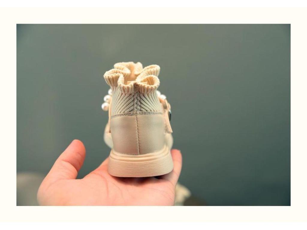 Bocanci Martin moi pentru fete, Pantofi prințesă din piele, Pantofi de primăvară/toamnă pentru bebeluși și copii mici, Vârste 1-3.