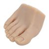 1 para ćwiczeniowa sztuczna stopa elastyczna ruchoma miękka silikonowa sztuczna stopa protetyczna narzędzie do manicure do treningu paznokci ekspozycja