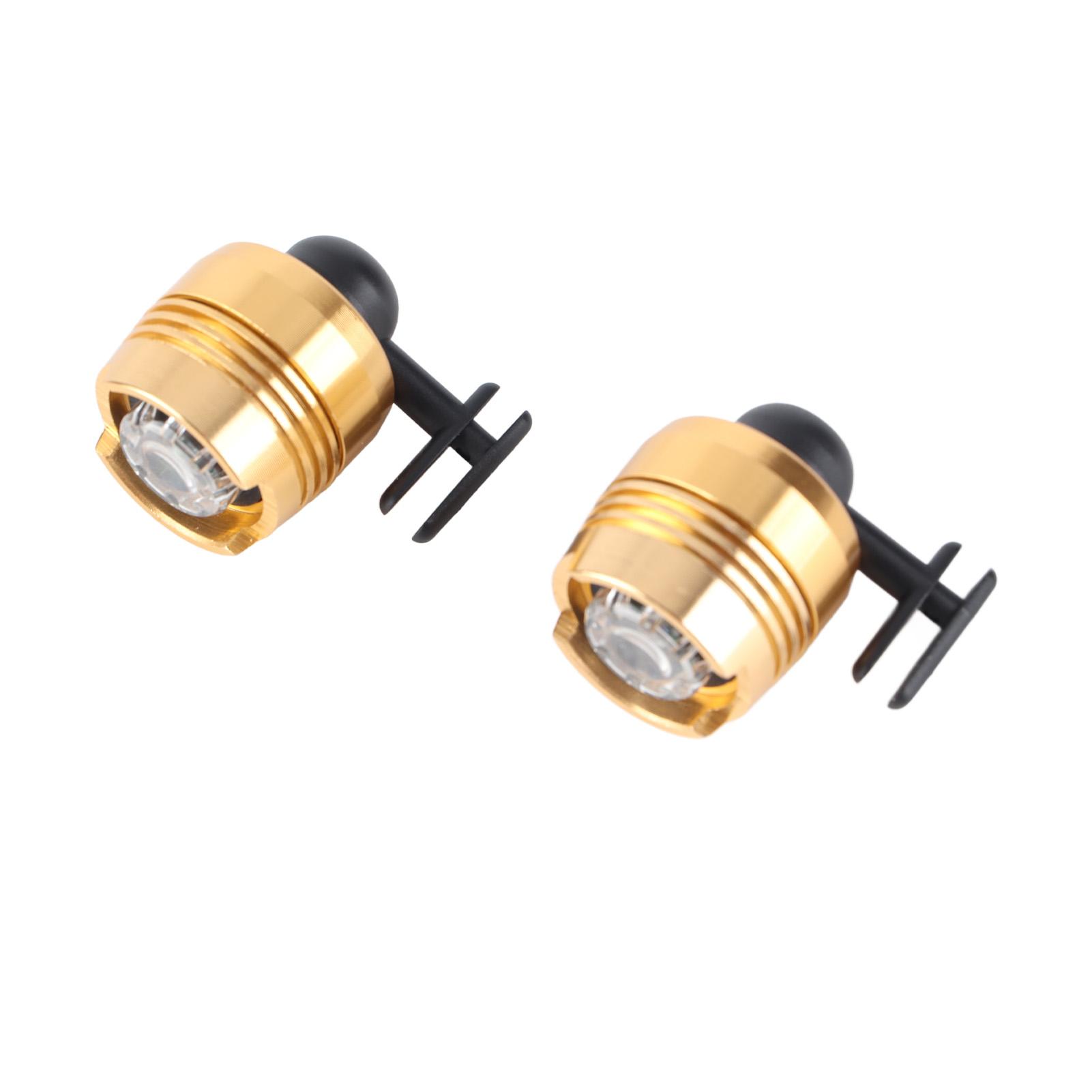 

2 шт. обувь фары алюминиевый сплав водонепроницаемые светодиодные фонарики крепление для кемпинга на открытом воздухе золотой