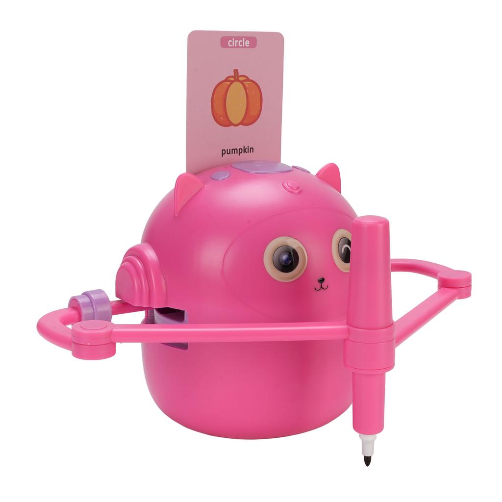 Smart Drawing Robot Educational Interactive Drawing Machine Painting Learning Toy with 2 Pens 100 Sheets Cards