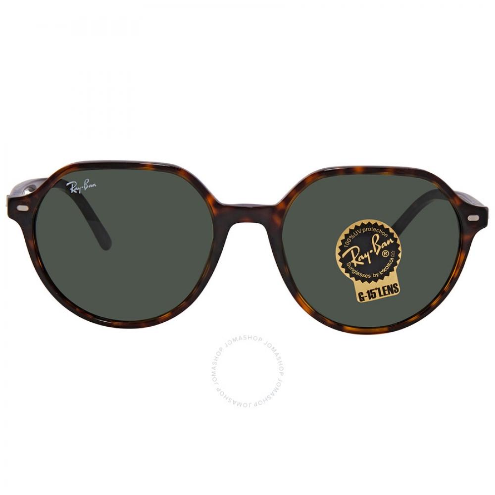 

Зеленые круглые солнцезащитные очки унисекс Ray Ban Thalia RB2195 902 31 53