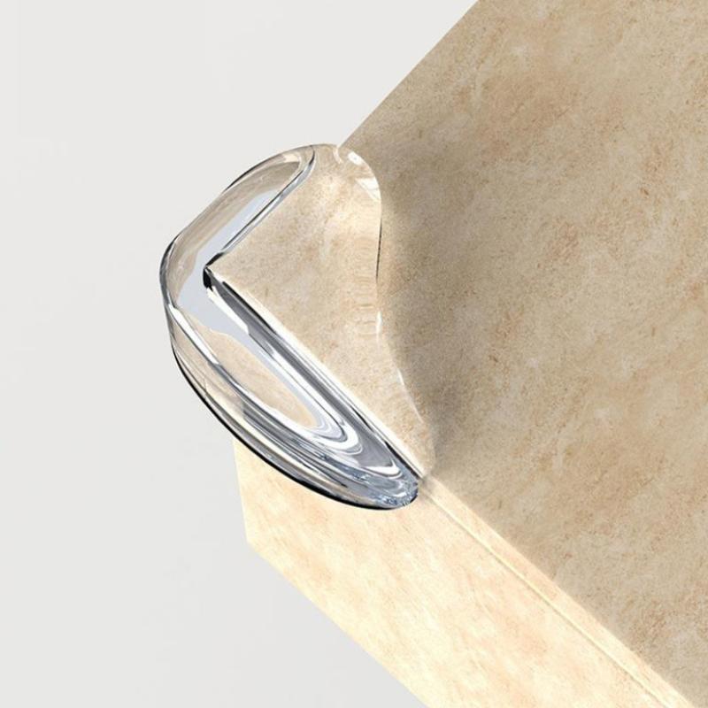 4/10Pcs Clear Anti-Collision Coffee Table Furniture Corner Protectors Soft Corner Sheathing Living Room Decor