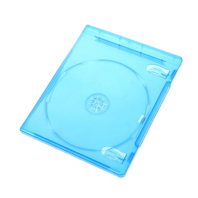 1 ks plastový jedno/dvojitý/3/4dílný disk CD herní pouzdro zesílený CD DVD disk ochranný úložný box organizér