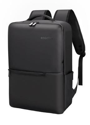 Business PC Large A4 High School Business Disaster Unisex [ecoofee] Backpack, Backpack, Men's, Waterproof, 15.6-inch Backpack, Water-Resistant Zipper,