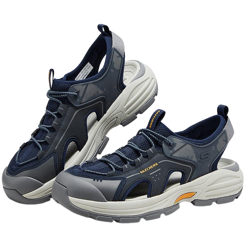 Skechers Men s Summer Clogs and Water Sandals 42 темно-синий