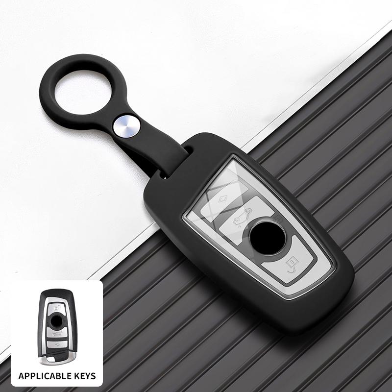 Car Key Case Cover Shell For BMW 1 3 5 7 Series iX1 iX3 i5 X1 X3 X4 X5 F15 X6 X7 F16 F10 F20 F30 F25 M3 M4 G20 G30 G01 Key Shell