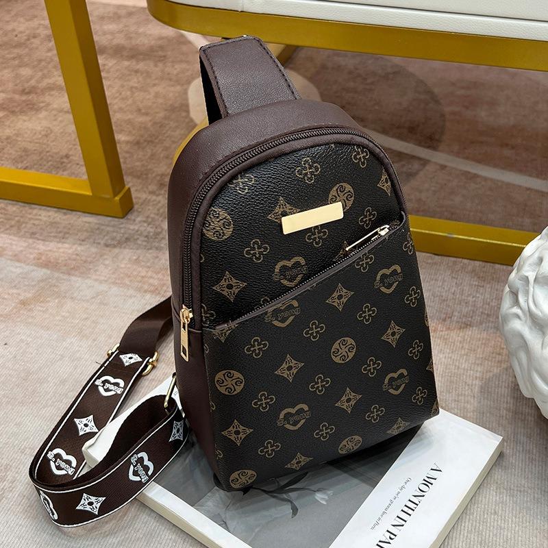 Breast Bag Women's Bag Print Bag Crossbody Bag