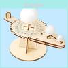 Kit de Modelo DIY Lua Sol Terra para Estudantes Brinquedo Educacional Entusiastas da Ciência