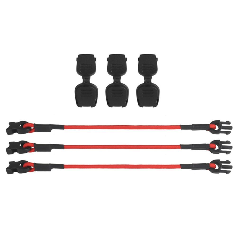 3Pcs/set with Quick-release Buckle Multipurpose Fixing Strap Outdoor Gear Organizing Rope Outdoor