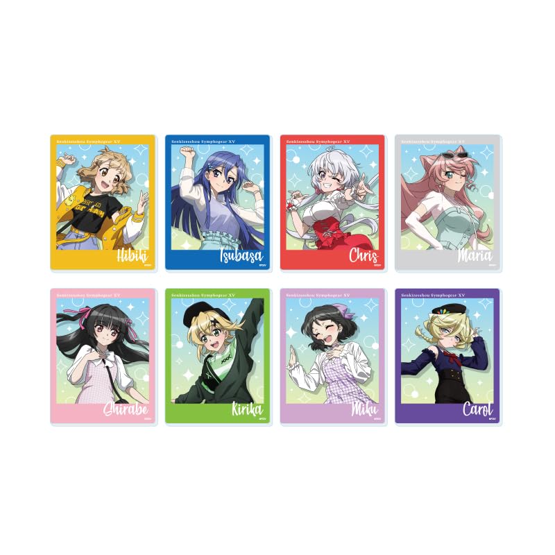

Senki Zessho Symphogear XV 03 [Original Illustration] Acrylic Card Box of 8