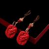 Red Sand Pixiu Zodiac Keychain Gift - Men's & Women's Money Guardian Pendant Ornament