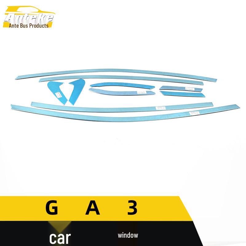 Trumpchi GA3S Stainless Steel Window Trim & Glass Protector
