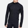Under Armour Reactor Running Collar Jacket Men Outerwear Black 1342707-001