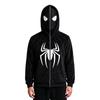 Halloween Printed Long Sleeve Zip-Up Hoodie for Casual Wear