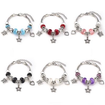 Creative Butterfly Star Charm Bracelet Fashion Jewelry Gift for Women and Girls