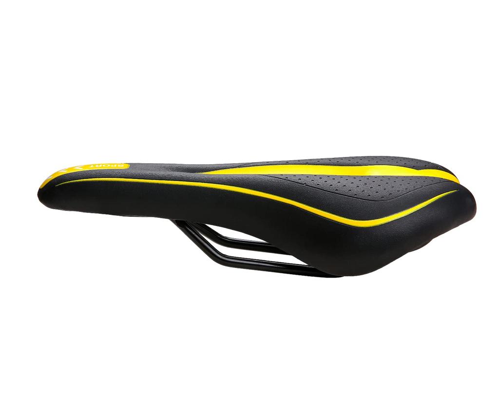 ZHIQIU Bicycle Soft Colored Seat Cushion Saddle for Ergonomically Suitable for Road Mountain Bikes and Solid Teeth Bikes Gear Saddle, Bikes, Designed,