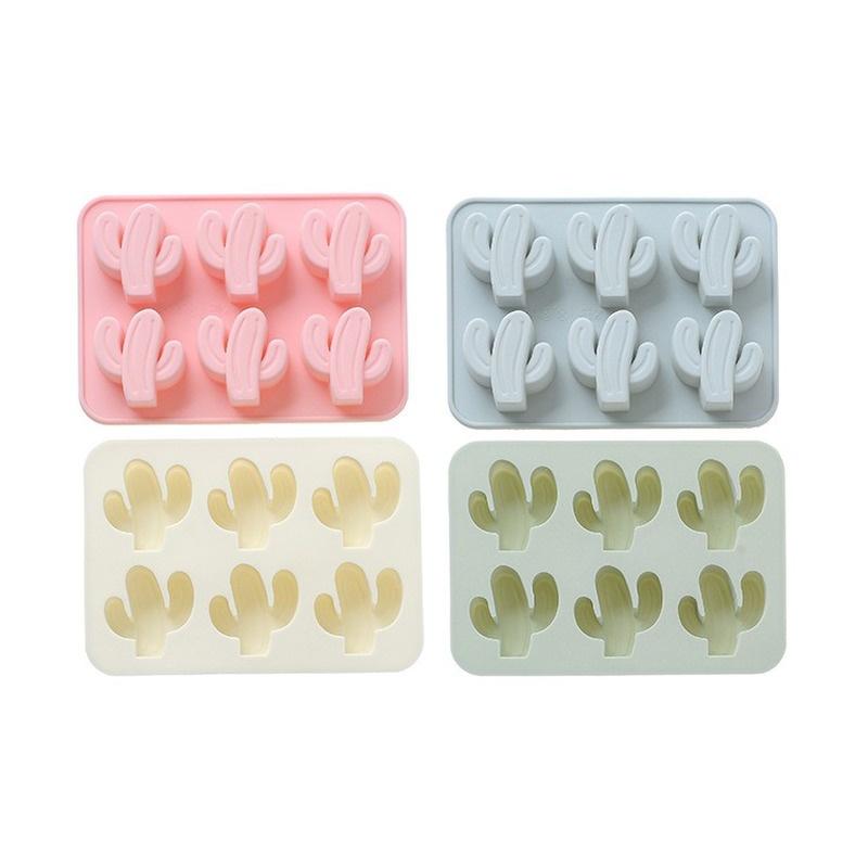 

Cactus Chocolate Mold DIY Tool Silicone Cake Mold Oven Baking Tool Cake Decorating Tools Baking Cooking Accessories бежевый