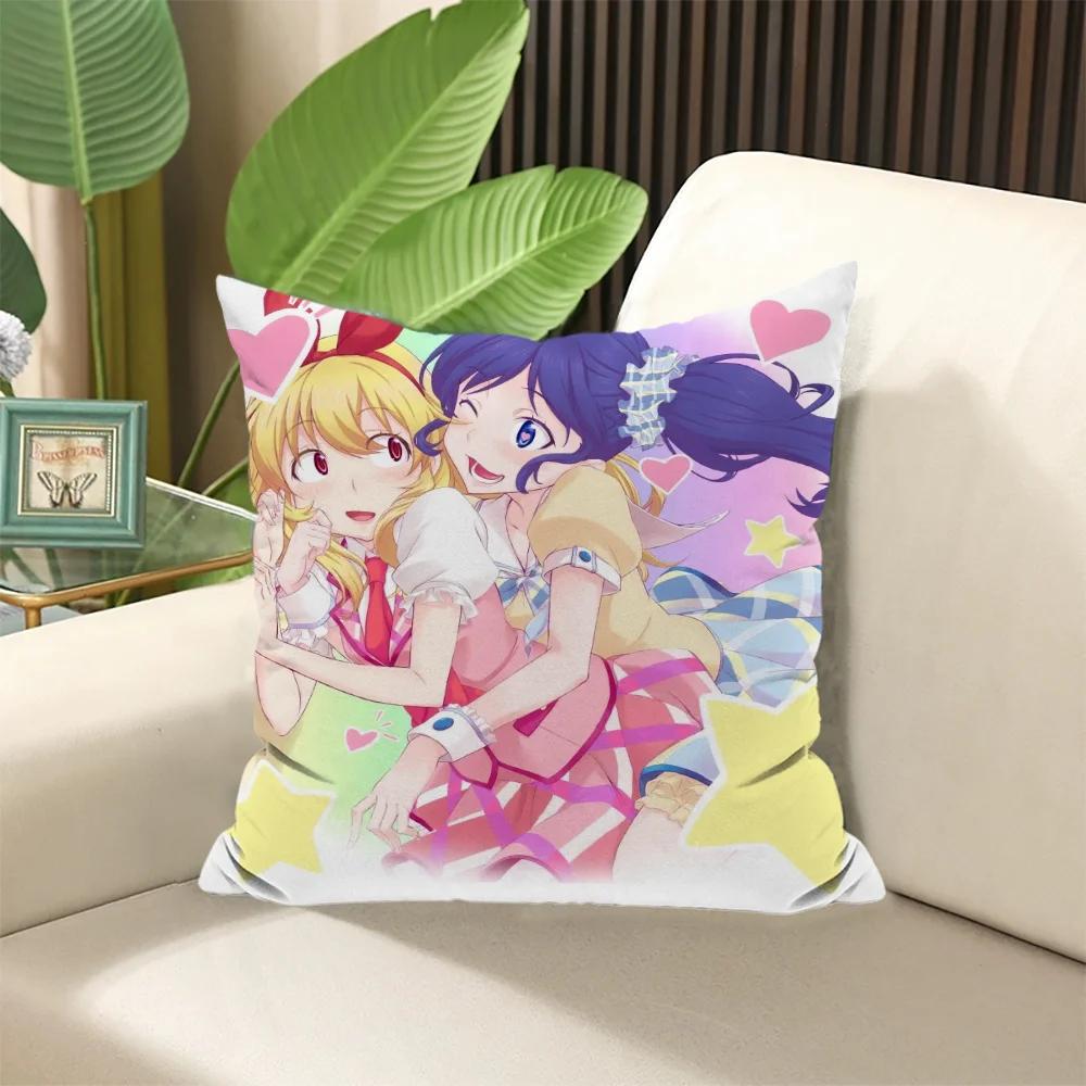 Cushion Cover  ×  Stuffed Cushions Aikatsu! Decorative Pillows for Sofa Pillow Cases Elegant Room Covers Sleep Home Textile