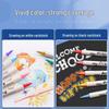 Jiamo White Double-Ended Acrylic Highlighter Pen Set