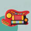 1Pc Children's Electric Music Guitar Toys, Electronic Organ Foldable Creative Bass Musical Instrument