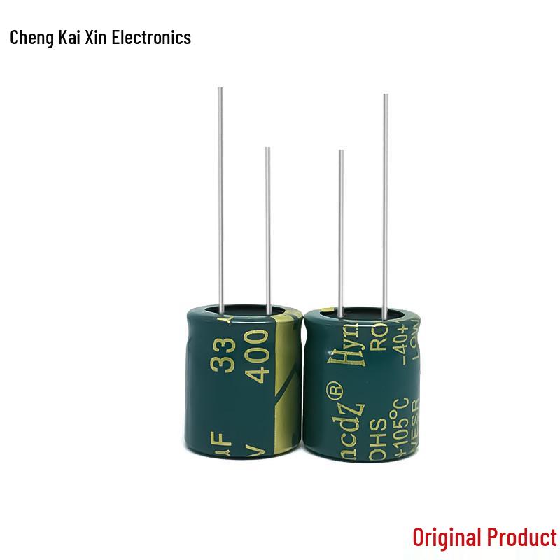 High Frequency 400V 33UF Aluminum Electrolytic Capacitor, Original and In Stock, 16x18.
