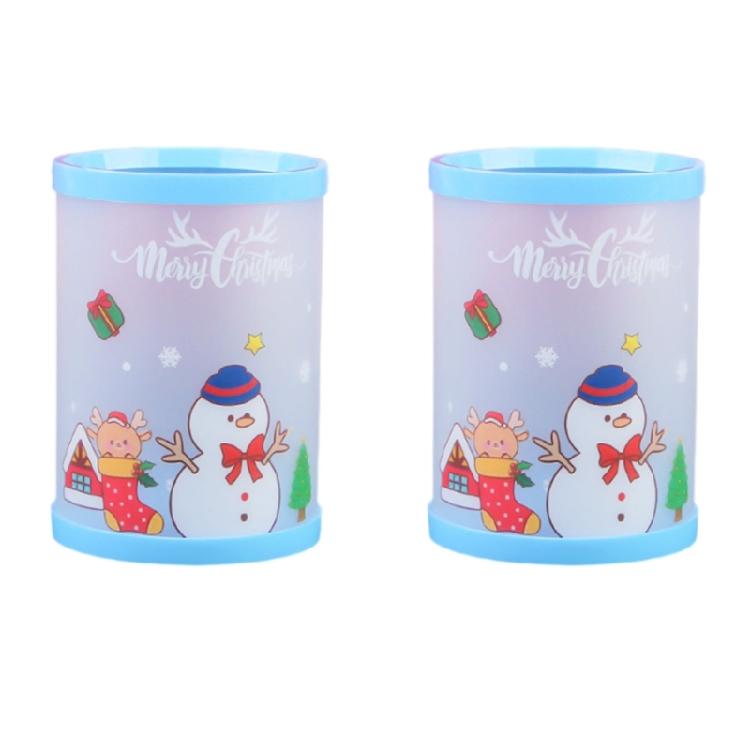 

Christmas Pencil Holder Remote Control Holder Makeup Tool Storage Holder Desk Ornament Storage Holder For Office