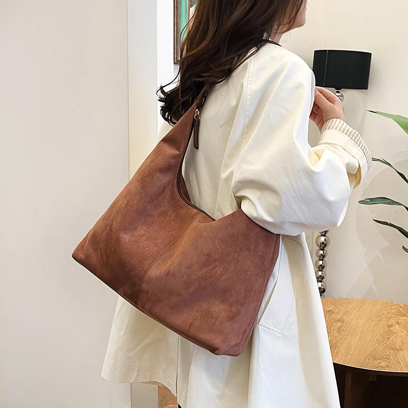 Commuter Handbag Women's Shoulder Bag Large Capacity Underarm Bag Tote Bag