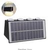 3XUF LED Wall Washer Adjustable Color Setings Solar Deck Lighting Waterproof Perfect for Outdoor Use Garden and Pool Areas