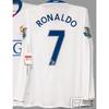 Vintage Jerseys, Soccer Uniforms, AC Ronaldo, Ronaldinho, Zidane, Long-sleeved Sportswear, National Team Uniforms