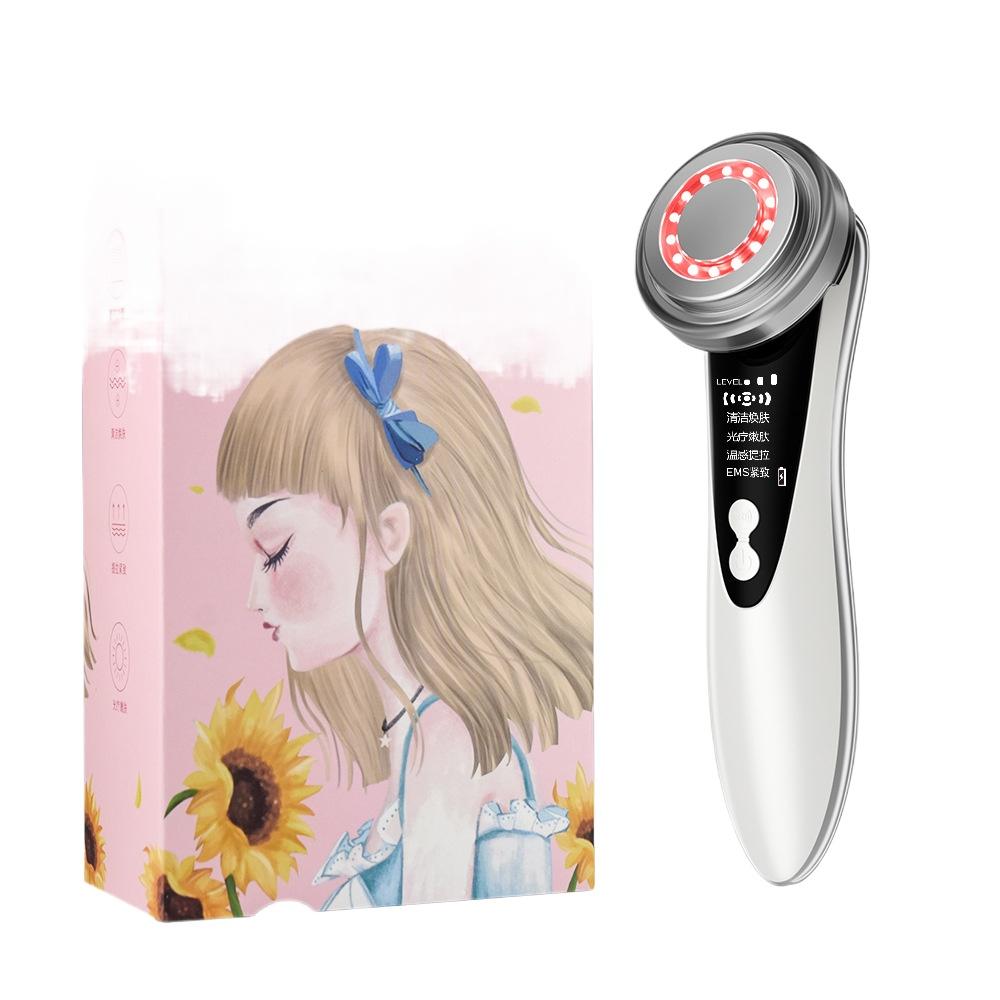 Beauty Instrument Household Introducer Export Face Wash Instrument Cleanser Photon Rejuvenator Color Light Firming Instrument