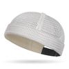 Outdoor Cycling Cap Mesh Breathable Brimless Melon Hat Ultra-Light Adjustable Summer Beanie Hat Hip Hop Caps Sailor Landlord Cap