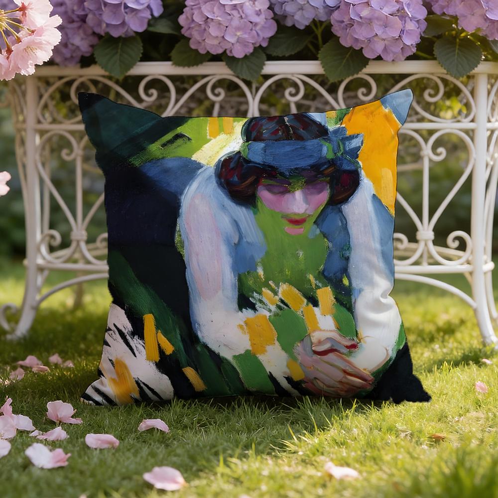 F-František K-Kupka Art Cushion Cover Home & Car Dual-Scene Pillow Cover: Reversible for Premium Comfort