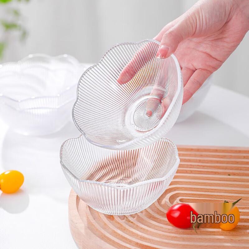 Loveware Kronblomsdesign Glasskålar (Set om 6)