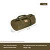 Portable Camping Tent Pegs Bag Cylindrical Stake Storage Backpack Portable Miscellaneous Bag Storage Box Toolkit