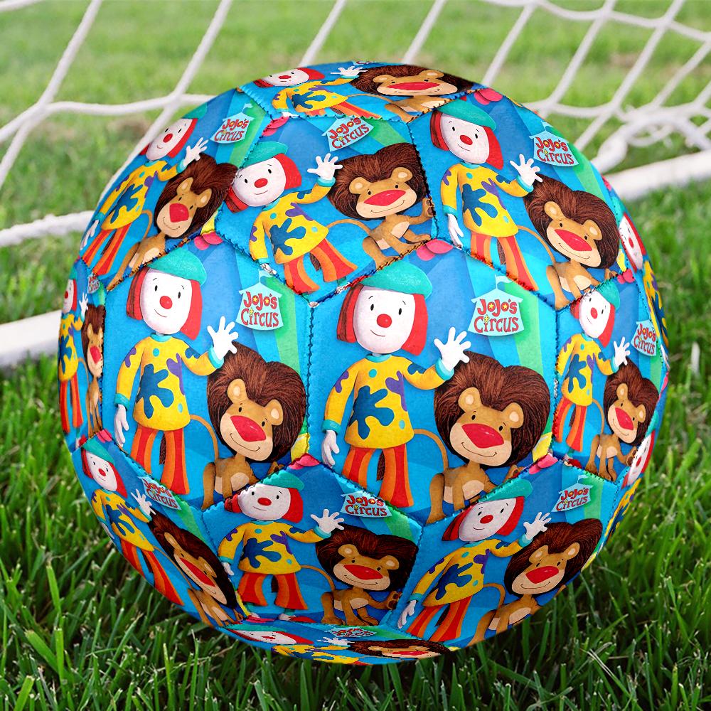 JoJo's Circus Theme Size 5 Soccer Ball, Suitable for Both Indoor and Outdoor Matches, a Gift Suitable for Everyone.
