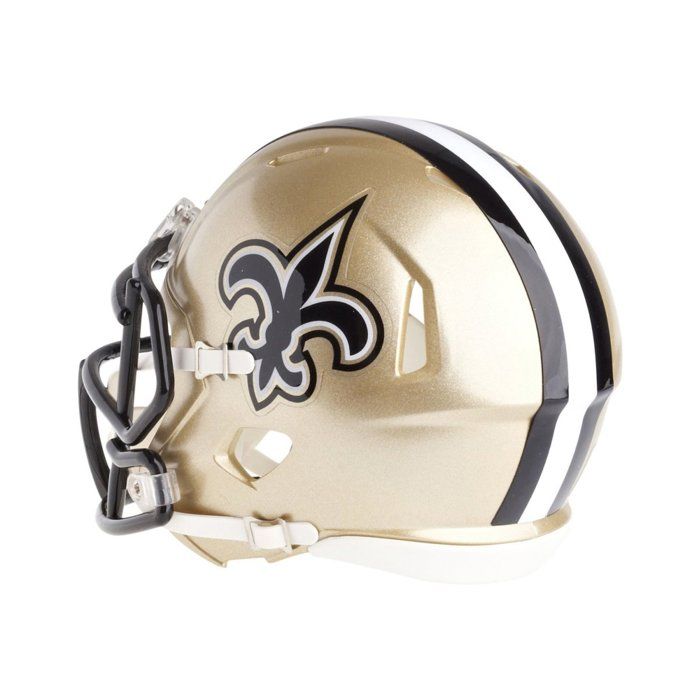 New Orleans Saints Riddell Mini Speed Helmet
