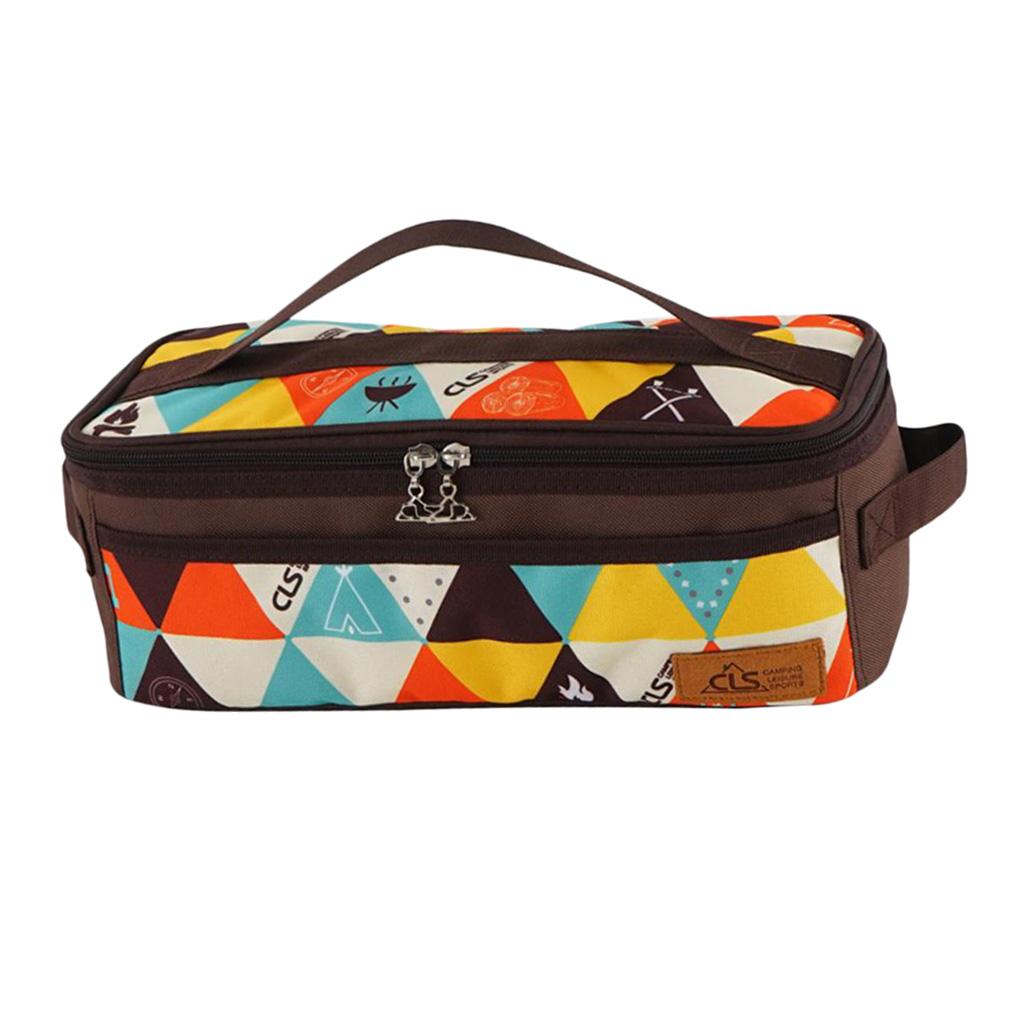 Camping Travel Tableware Cutlery Storage Case Chopstick Spoon Fork Holder Travel Carrying Makeup Bag Pouch